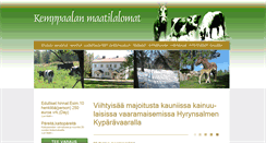 Desktop Screenshot of kemppaalanmaatilalomat.com